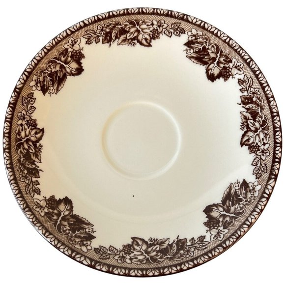 2 Sets Josiah Wedgwood And Sons Plymouth Cup And Saucer For Williams Sonoma VTG - Picture 9 of 12